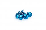 Skrutky PUIG 0611A ANODIZED modrá M6 x 15 mm (6ks)