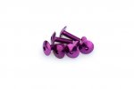 Skrutky PUIG 0657L ANODIZED fialová M6 x 20 mm (6ks)