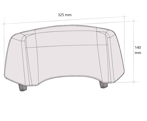 Náhradné plexi PUIG 20765W 2.0 priehľadná