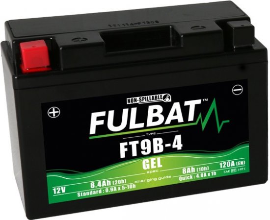 Gelový akumulátor FULBAT FT9B-4 (YT9B-4)