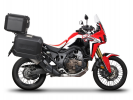 Kompletná sada bočných čiernych hliníkových kufrov SHAD TERRA BLACK , 36/47 l litrov, vrátane montáž SHAD HONDA CRF 1100 Africa Twin