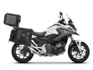 Kompletná sada sedlových brašní SHAD TERRA TR40 adventure a hliníkového kufra SHAD TERRA BLACK 37L v SHAD HONDA NC 750 X