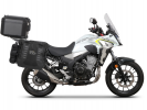 Kompletná sada sedlových brašní SHAD TERRA TR40 adventure a hliníkového kufra SHAD TERRA BLACK 37L v SHAD HONDA CB 500 X