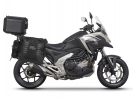 Kompletná sada sedlových brašní SHAD TERRA TR40 adventure a hliníkového kufra SHAD TERRA BLACK 37L v SHAD HONDA NX 750 X 2021-