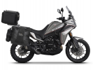 Kompletná sada sedlových brašní SHAD TERRA TR40 adventure a hliníkového kufra SHAD TERRA BLACK 37L v SHAD Moto Morini X-Cape 649