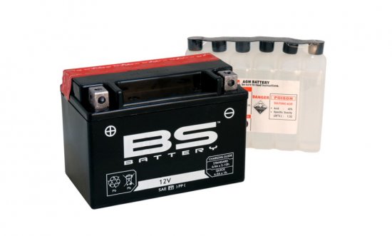 Bezúdržbový motocyklový akumulátor BS-BATTERY pre DUCATI 1098 R (2008-2009)