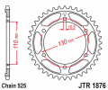 Reťazová rozeta JT JTR 1876-50 50T, 525